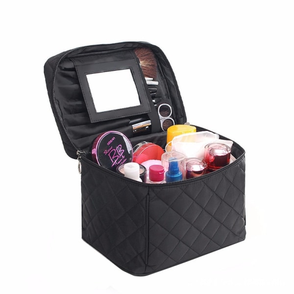 Stor kosmetisk taske Etui Organizer Beauty Vanity Makeup Box