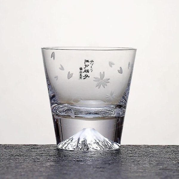 Lille japansk glaskop Travel Transparent Cocktail Glasvarer til at drikke juice