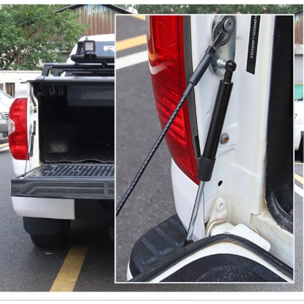2 stk. Tundra Bagklap Assist 2007-2019 Tundra Rough Country Bagklap Assist Bagklap Løftstøtte Struts Stød Gasfjedre