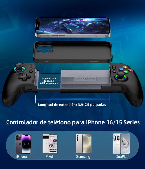 Sort og rød Bluetooth trådløs controller med Turbo Dual Vibration, kompatibel med PS4/PS4 Pro/PS4 Slim/PC
