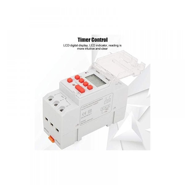 Timerbryter, egnet for tidsstyring, svart, DC 24V 30A, 1 stk