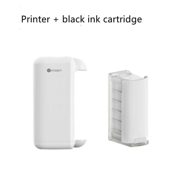 Ewwke Printpods håndholdt mobil mini bærbar multifunktion stor størrelse Inkjet gør-det-selv printer Wifi-forbindelse