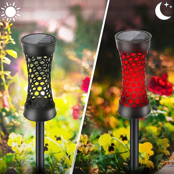Havesolar udendørslys, farveskiftende solcellelys Colorfu