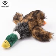 Hundleksaker, Gräsand Plysch & Gosedjur, Pipande Medium & Stora Hundleksaker, 40 cm, 2-pack-15182