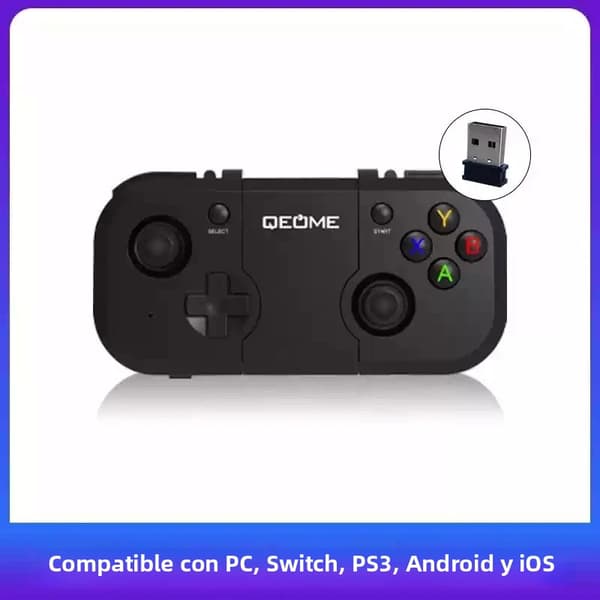 PiQ103 Bluetooth trådløs spillkontroller, kompatibel med Switch-stil, PS3, iOS, Android, PC