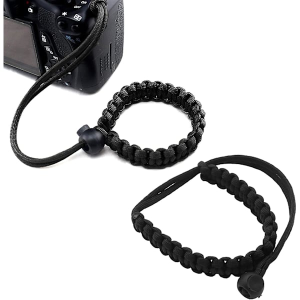 Kamerarem System Kamerastroppe - [2 stk] Kamerastroppe Nylon Paracord Håndledsrem