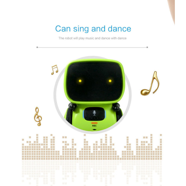 Robotlegetøj til børn, interaktiv smart talende robot med stemme