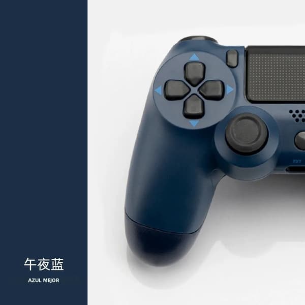 P05 Trådløs Controller med PS4, seks akser rotation, programmerbare knapper, kompatibel med PS3, PC, iOS, Android
