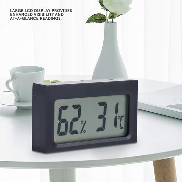 Elektronisk Temperatur Hygrometer Termometer Digitalt Indendørs Hygrometer til Hjemmet til Kontoret