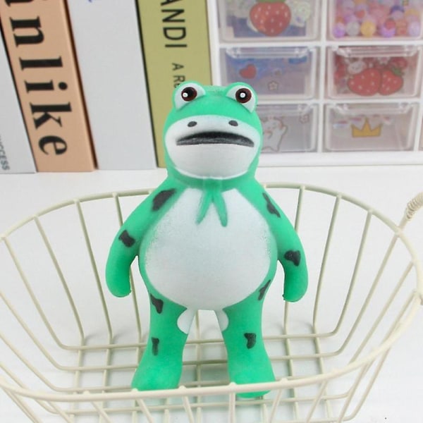 Frø Legetøj Nemt Formændrende Stress Legetøj Til Voksne Sjove Frø Antistress Legetøj Miniature Sansestimulerende Legetøj Til Fødselsdagsfest Tilbehør Frog Toy