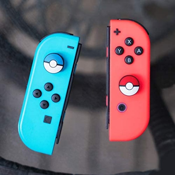 4 stk. Søde Switch Thumb Grip Caps til Nintendo Switch OLED/Switch Lite Konsol, Blød Silikon Analog Stick Knappen Cover til NS Pro Joycon Controller