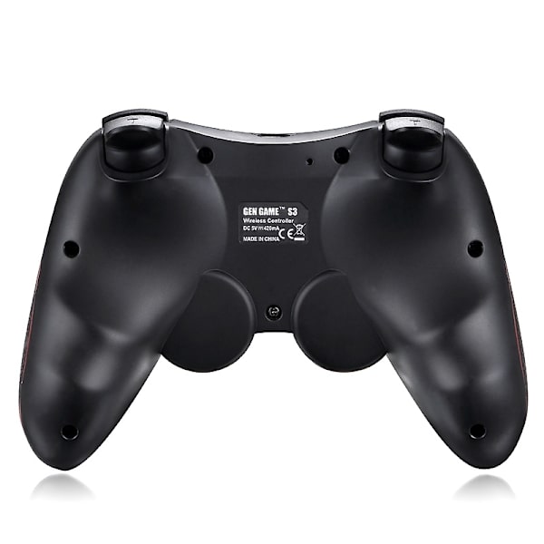 Sort Z01X Trådløs Spilcontroller Kompatibel med Switch, PC, Android og iOS, Gyro, Turbo
