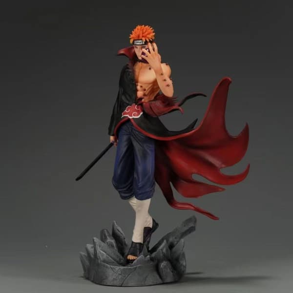 Smygande ninja anime actionfigur, 22 cm PVC-staty samlarobjekt, prydnadspresent