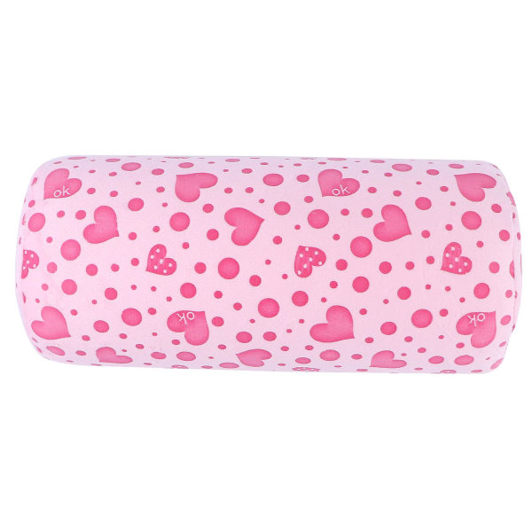 1 st Coral Fleece Nail Art Hand Rest Salon Handledsstöd Kudde Beauty Supply Pink 30.5X13.7cm