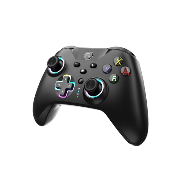Gul Trådlös Bluetooth-spelkontroll, Kompatibel med Switch-konsol, Makrofunktion, Vibration och Väckning