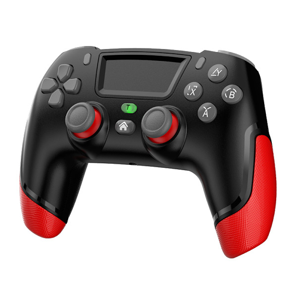 Bluetooth Trådløs Spilcontroller med Dobbelt Vibration, Kompatibel med PC og PS-stil Konsoller