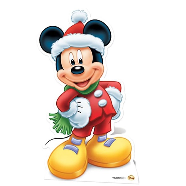 Mickey Mouse Santa Claus Lifesize Pap Cutout / Standee