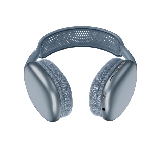 Trådløse Hovedtelefoner Bluetooth Headset Headset Bas Aktiv Støjreduktion Blue