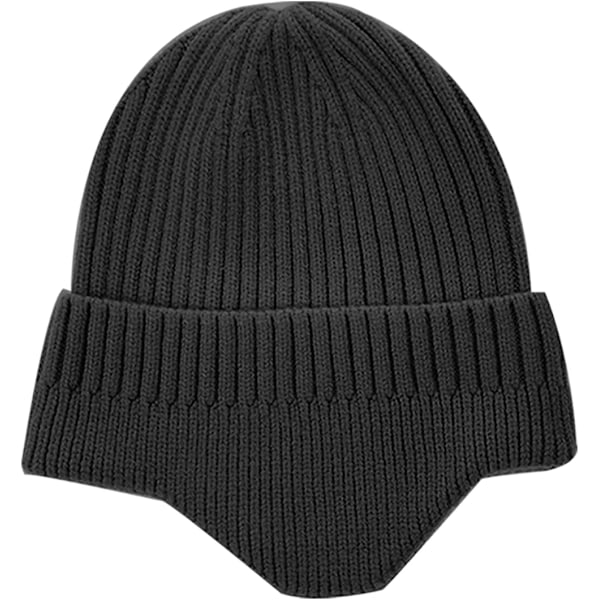 Vinterlue med øreklaffer Ulllue Hodevarmer Beanie for menn og kvinner Utendørs 2