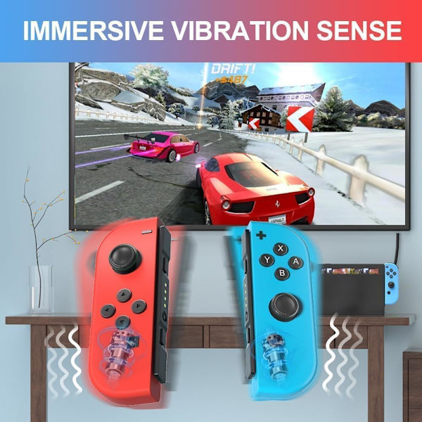 Pink 3D Mobil Spilcontroller, Bluetooth 5.0 Joystick, Kompatibel med iOS og Android, Udtrækkelig Gamepad