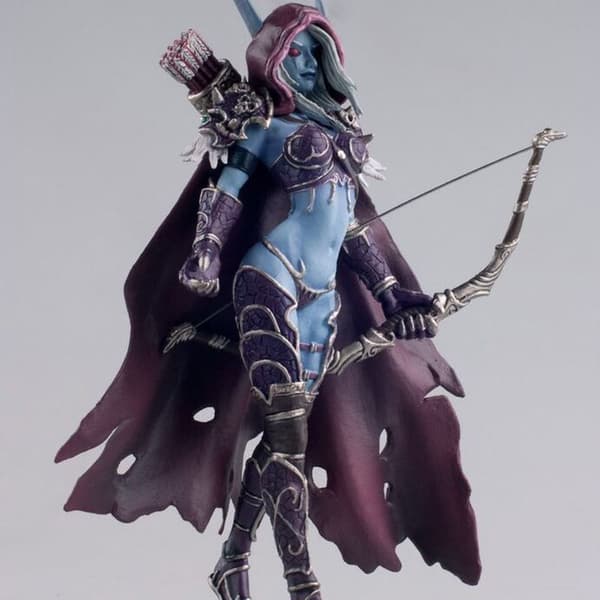 Med eske; 15 cm Shadow Queen actionfigur, fantasy spill hersker modell, håndlaget samleobjekt for barn