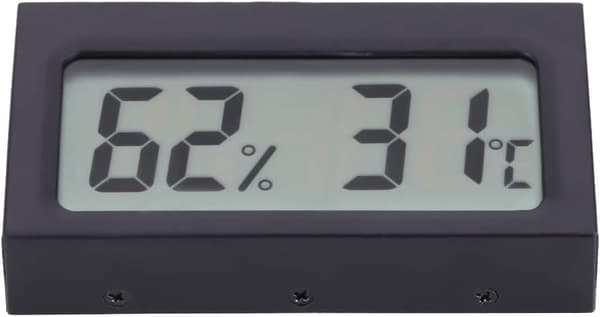 Elektronisk Temperatur Hygrometer Termometer Digitalt Indendørs Hygrometer til Hjemmet til Kontoret