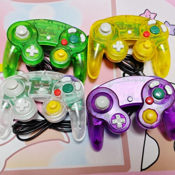 Grå trådløs spilcontroller, kompatibel med Linux, Android-telefon, spilkonsol, Smart TV, 2.4G Gamepad Joystick