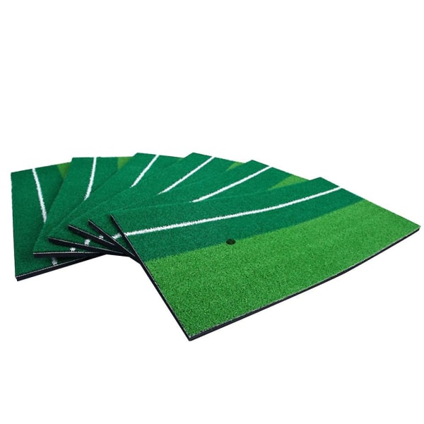 Kaesi 60x30 cm udendørs indendørs golfmåtte træningsøvelser at slå imiteret græspude Green