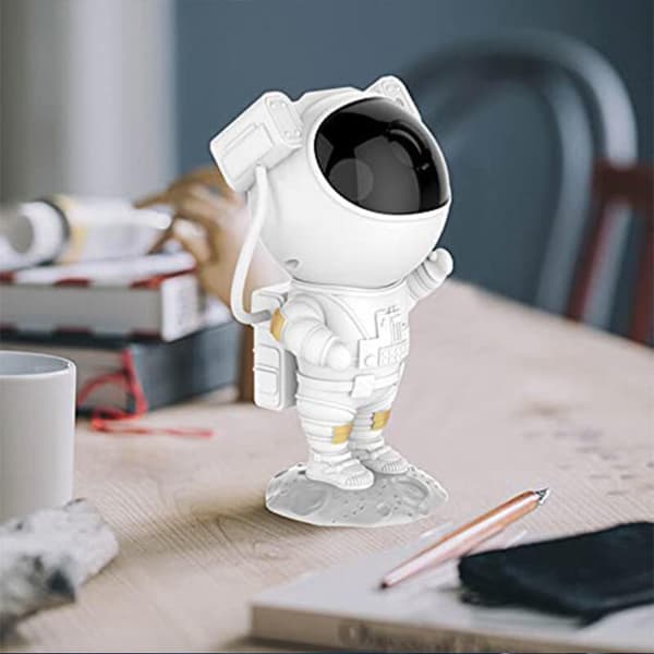 Astronaut Stjerne Projektor Lys – LED Galaxy Natlampe til Soveværelsesstemning