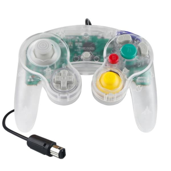 Grå trådløs spilcontroller, kompatibel med Linux, Android-telefon, spilkonsol, Smart TV, 2.4G Gamepad Joystick