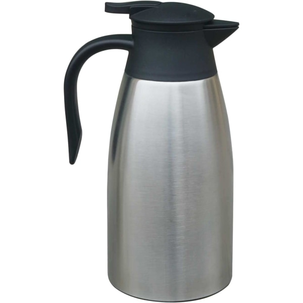 68 Oz thermal kaffekanna - isolerad rostfritt stål dubbelväggig vakuumkolv/termos-kaffe