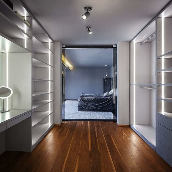 Loftspot, Indendørs spotlight, Drejelig, Justerbar, Sort-mat 20W