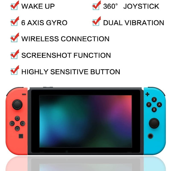 Vit D8 Teleskopisk Bluetooth Gamepad, Kompatibel med Android, iOS, PS3, PS4, Switch, PC med Turbo