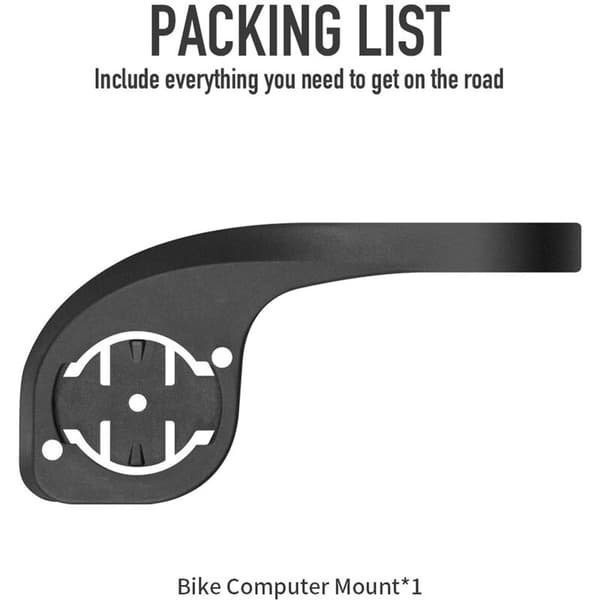 Cykelcomputer Forlængerbeslag Base, Passer til 31,8 mm Styr, Kompatibel med G/G+ Cykelcomputere