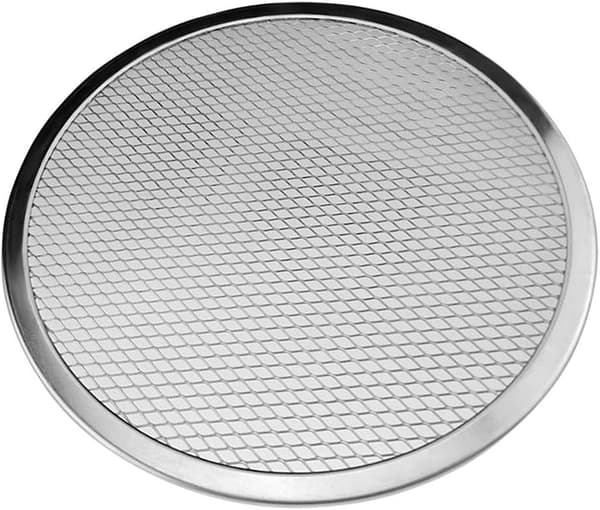 Non-stick Bakeware Aluminium Pizza Sten Mesh Pizza Skärm, 1-pack (25 cm)