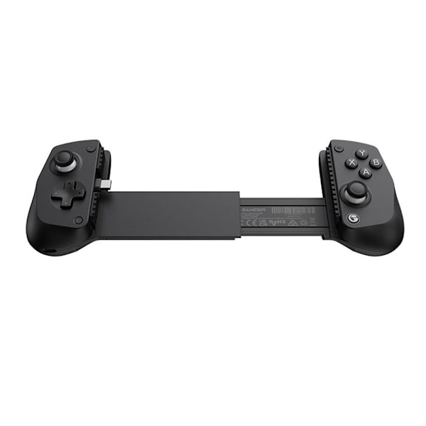 Svart Trådlös Bluetooth-handkontroll med Type-C, Kompatibel med PS4, iOS, Android, Switch och PC