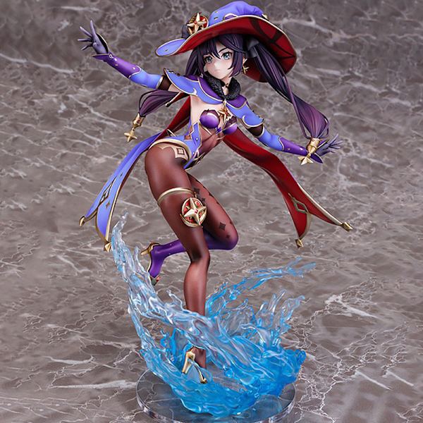 25cm Genshin Impact Anime Figur Astral Reflection Mona PVC Act