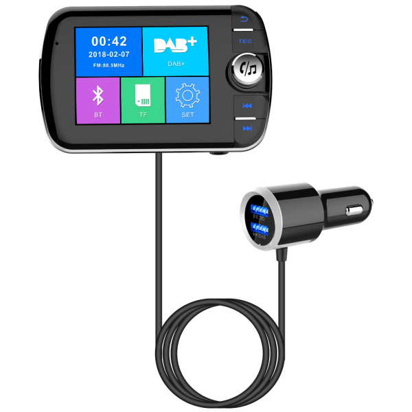 Bil MP3 Bluetooth-afspiller Audio FM-transmitter