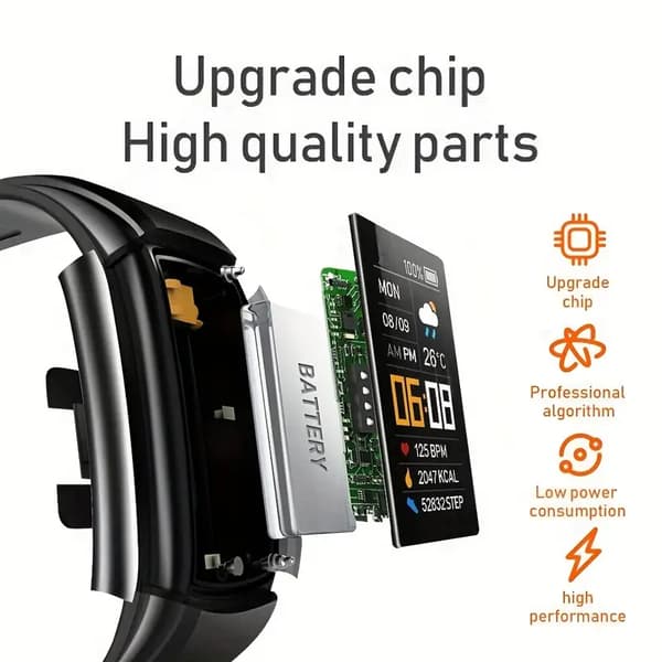 Sport Smart Watch Herr Dam Elektronisk Smart Watch Klocka för Android IOS