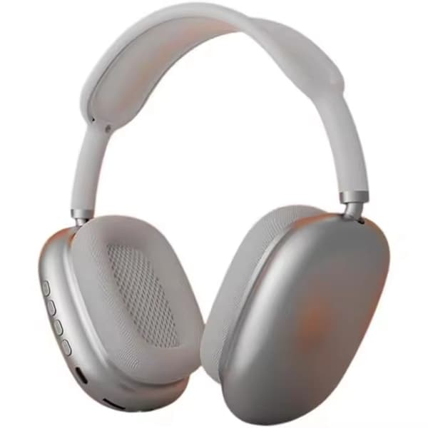 Trådlöst Bluetooth-headset, ergonomisk design, högstyrka material, justerbar och mer hållbar, vit