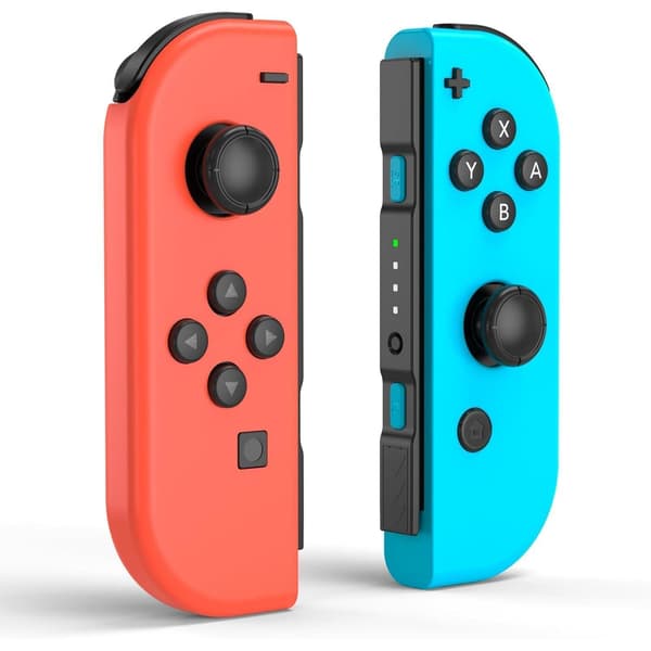 Rosa 3D Mobil Spelkontroll, Bluetooth 5.0 Joystick, Kompatibel med iOS och Android, Utdragbar Gamepad