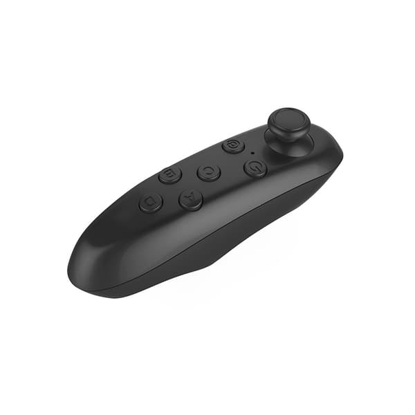Lilla og grøn trådløs Bluetooth-spilcontroller med vækkeur, dobbelt vibration og LED-lys