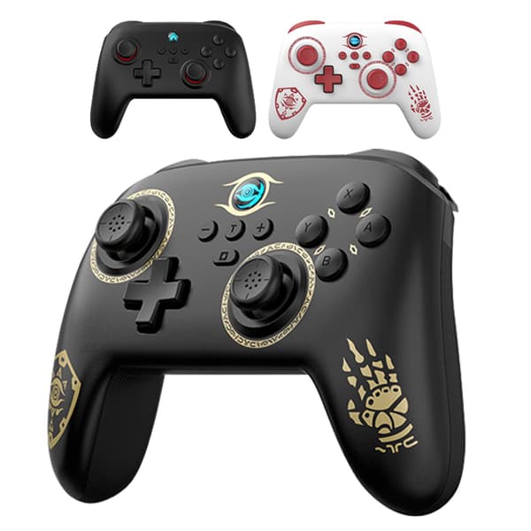 AK66 Mobil Spelkontroll med Joystick & Triggerknappar, Kompatibel med PUBG på Android/iOS