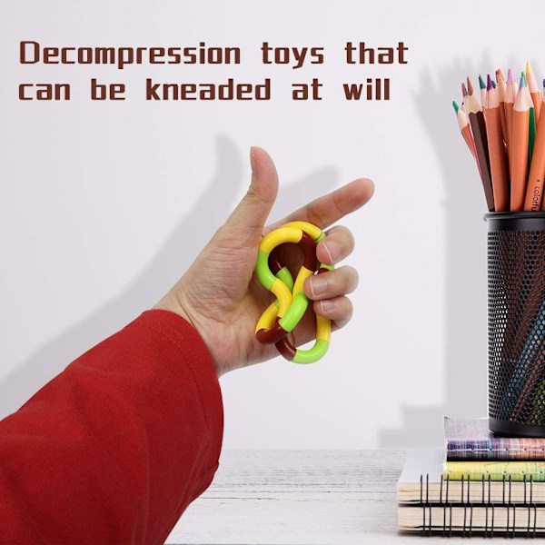 Handtangles Fidget Toy, Twisted Decompression Toy, Freely Rot