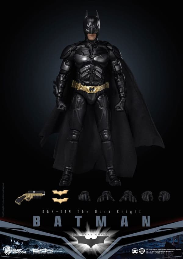 21 cm dynamisk Dark Knight figur, førsteklasses samlerobjekt helte statue, dramatisk udstilling