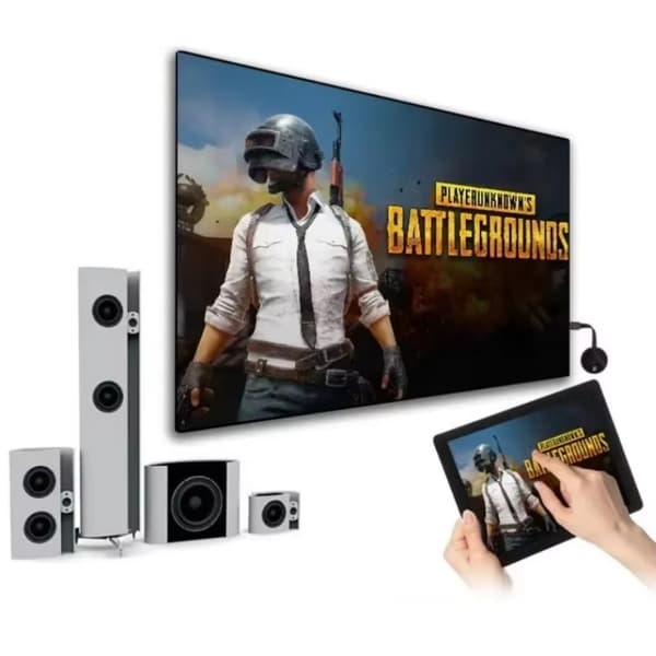Trådløs HDMI Media Streaming Adapter, WiFi Skjermspeiling, Kompatibel med iOS- og Android-enheter