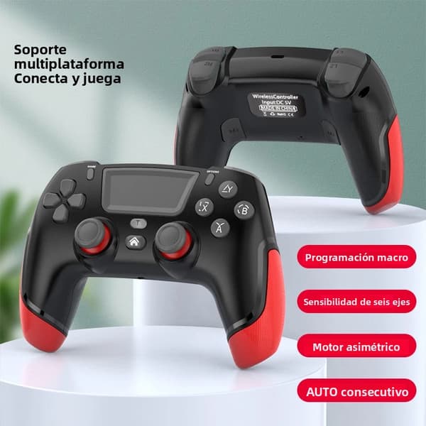 Grøn Q103 Bluetooth Trådløs Spilcontroller, Kompatibel med Switch Style, PS3, iOS, Android, PC