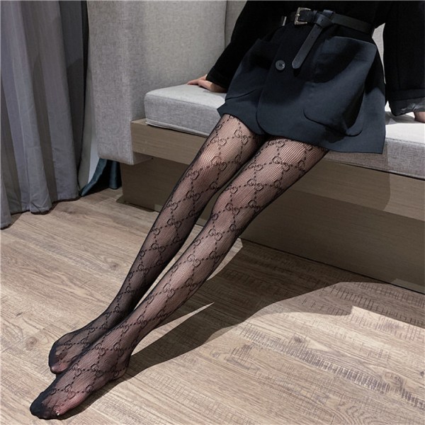 1 pari G-kirjaimen sukkahousuja naisten kevään ja kesän verkkosukat 2022 uudet mustat mesh sukat