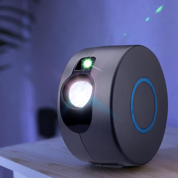 Stjernehimmel projektionslampe Farverig 3d Led Nebula Lampe Farverig laserprojektionslampe EU plug