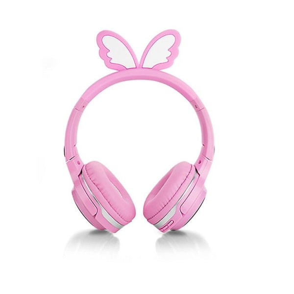 Trådlöst Bluetooth headset för barn, söta Pikachu-hörlurar med inbyggd mikrofon, tråd